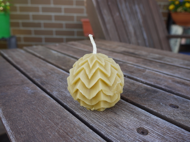 Beeswax Candle - Ball