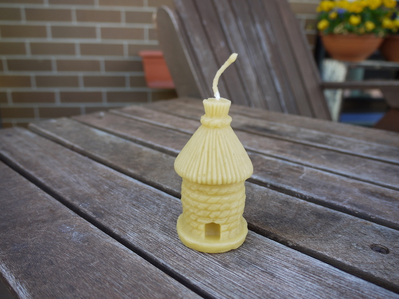 Beeswax Candle - Skep Hive